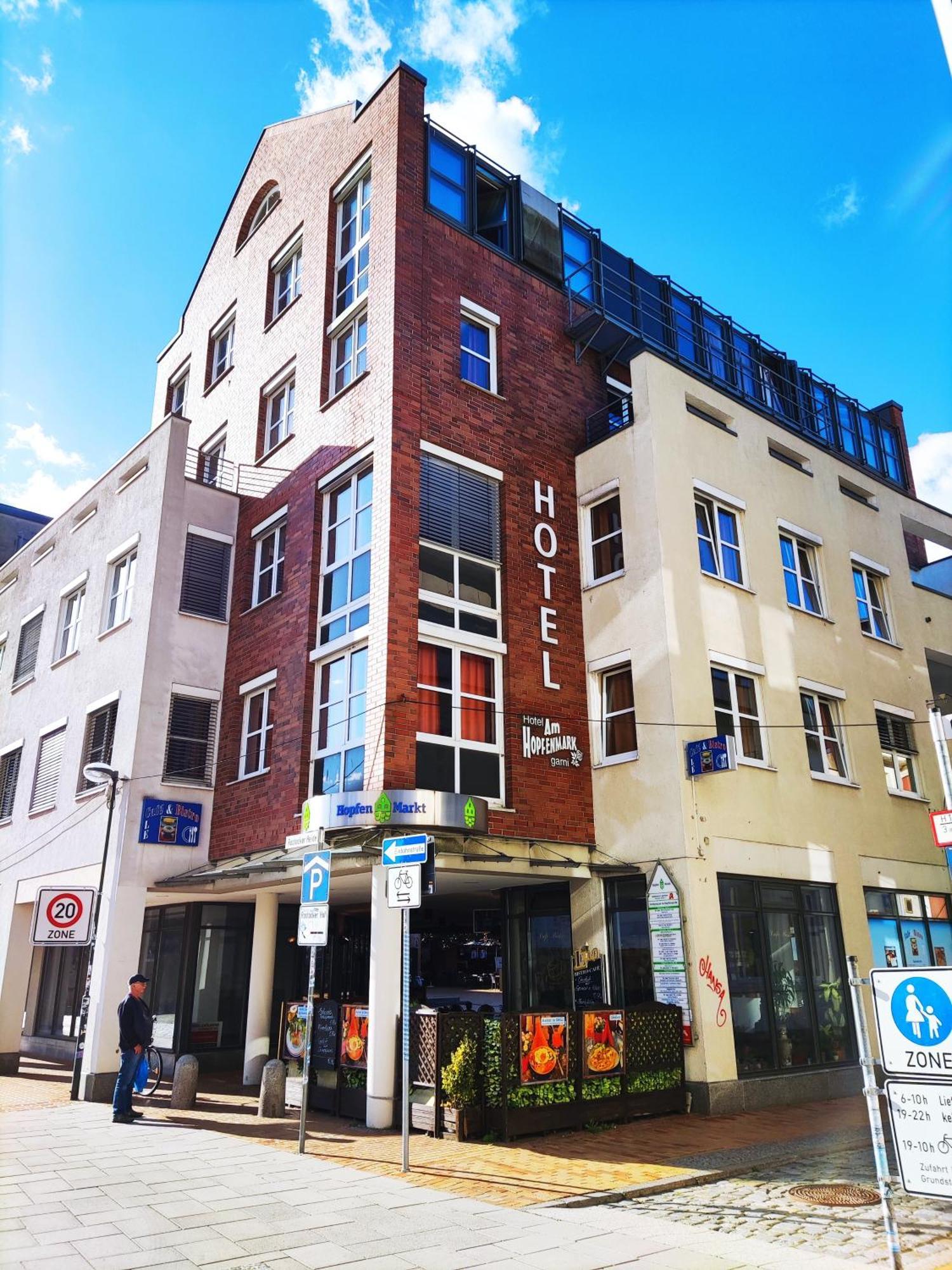 Hotel Am Hopfenmarkt Rostock Eksteriør billede